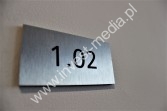 Tabliczki Aluminex Numerek Tabliczki Aluminex Numerek