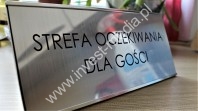 Tabliczka strefa dla gości Tabliczka strefa dla gości