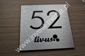 Tabliczki drzwiowe aluminex Tabliczki drzwiowe aluminex