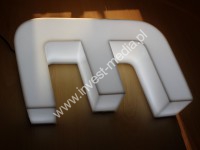 literka cała z plexi świecąca literka cała z plexi świecąca